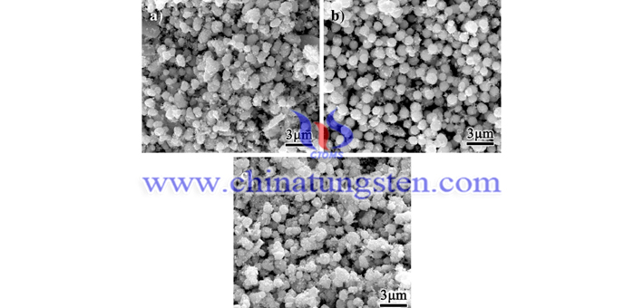 紅外紫外線阻隔材料用氧化鎢納米球粒子SEM表面形貌圖片