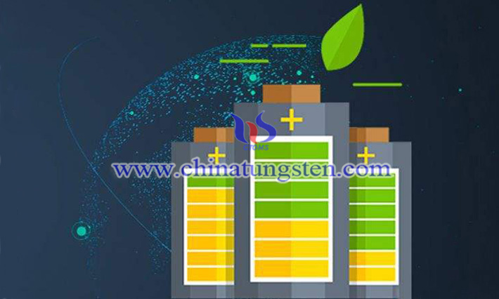 礦用鋰電池正極摻紫色氧化鎢圖片