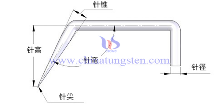 金屬鎢彎針